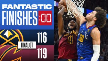 Final 2:18 WILD OT ENDING Cavaliers vs Nuggets 🍿🍿