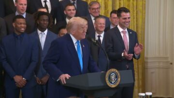 President Trump Welcomes the 2025 Men’s NCAA Basketball Champions, The University of Florida Gators