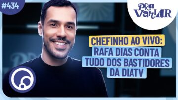 PRA VARIAR: INÉDITO! Rafa Dias – pela primeira vez no nosso sofá – repercute a live da DiaTV