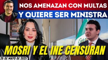 #SinMáscaras | AMENAZAS: CANDIDATA A MINISTRA CENSURA A MANUEL PEDRERO POR EXHIBIR SU PERFIL