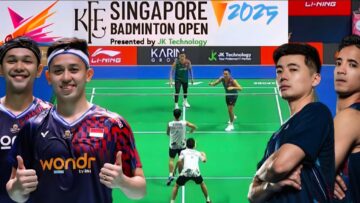 Alfian/Ardianto (INA) VS Azriyn/Tan (MAS) | R32 Singapore Badminton Open 2025