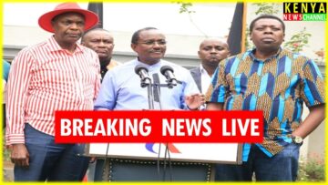 LIVE KAREN HOSPITAL – Koimburi Abduction reaction by Opposition Leaders Kalonzo & Wamalwa