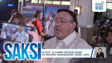 Nag-“backdoor exit” si Harry Roque nang umalis ng bansa noong nakaraang taon – DOJ | Saksi