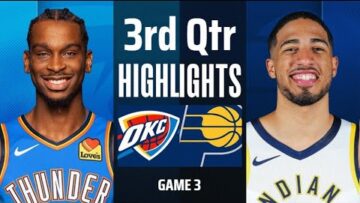 Oklahoma City Thunder vs Indiana Pacers Full 3rd Qtr Highlights – Jun 11 – 2025 NBA Highlights