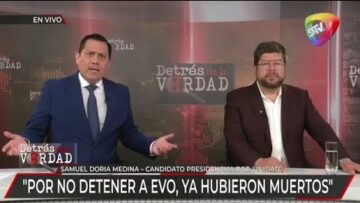 “ANDRÓNICO DIJO, QUE NO RESPALDA VIOLENCIA Y BLOQUEOS”POR NO DETENER A EVO, YA HUBIERON MUERTOS”