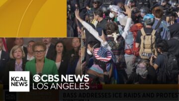 Mayor Bass, other L.A. area mayors call for end to ICE raids in Southern California