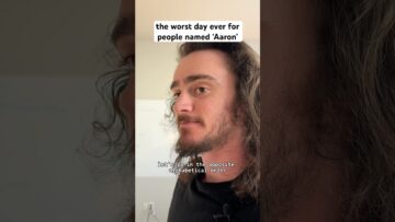people named Aaron #shorts #comedy #funny