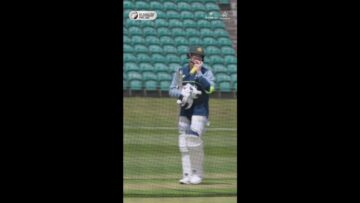 ASMR for Cricket Fans: Steve Smith in the Nets | #WTCFinal