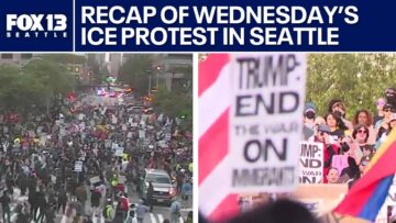 8 arrested during Seattle anti-ICE protest