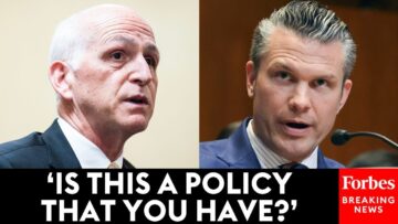 JUST IN: Adam Smith Asks Pete Hegseth Point Blank If He Has A Plan To Invade Greenland Or Panama