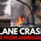 #breakingnews | Ahmedabad Plane Crash: First Visuals Out | Fire, Chaos & Eyewitness Accounts