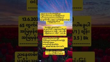 အောင်မြင်ကြပါစေ#2025 #2d #viralvideo #subscribe