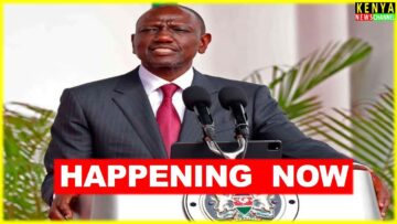 LIVE – Ruto to address the Nation amid Albert Ojwang Murder Case from Ngong