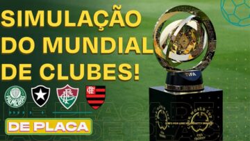 SIMULAÇÃO DO MUNDIAL! VASCO ATROPELA SÃO PAULO; SANTOS FORA DO Z4 | De Placa 13/06/25