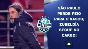 São Paulo é DOMINADO pelo Vasco; Zubeldía SEGUE no cargo; Boto fala de Gerson e BH! | BATE-PRONTO