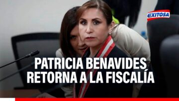 🔴🔵 Patricia Benavides retorna a la Fiscalía: “Tiene su mandato hasta el 1 de julio”, según abogado