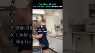 Ranking funniest wrong ice cream orders