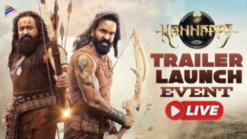 KANNAPPA Trailer Launch LIVE | Manchu Vishnu | Prabhas | Mohan Babu | Mohanlal | Shiva Rajkumar