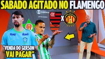 GLOBO ESPORTE RJ 14/06! DINHEIRO DA VENDA DO GERSON VAI TRAZER PAQUETÁ! NOTICIAS DO FLAMENGO!