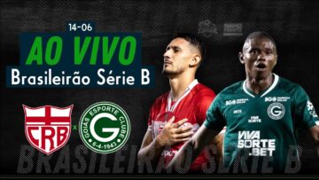 CRB x Goiás – AO VIVO – Brasileirão Série B – 14/06/2025