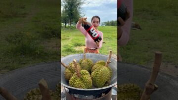 How to crispy durian fruit recipe #shorts #shortvideo #cooking #food #recipe