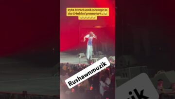 Vybz Kartel With a Message To Trinidad promoter #rushawnmuzik #vybzkartel #shorts