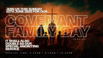 COVENANT FAMILY DAY SERVICE | 15, JUNE 2025 | FAITH TABERNACLE OTA.
