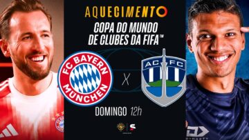 BAYERN DE MUNIQUE X AUCKLAND | AQUECIMENTO AO VIVO COPA DO MUNDO DE CLUBES DA FIFA | #live | sportv