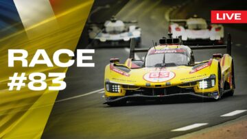 LIVE LE MANS 24 RACE Onboard car #83 | Ferrari Hypercar WEC – Part 3