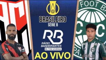 AO VIVO – Atlético-GO X Coritiba | Brasileiro Série B – 15/06/2025