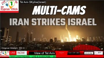 LIVE: IRAN ATTACKS ISRAEL | Middle east LIVE multi-cameras | Licensed Live Cameras | stream #1215