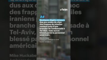 Les bureaux de l’ambassade américaine à Tel-Aviv endommagés par un missile iranien