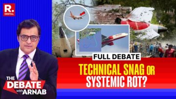 Debate With Arnab: Air Safety Biggest Worry As Multiple Near-Misses Emerge After Air India Crash