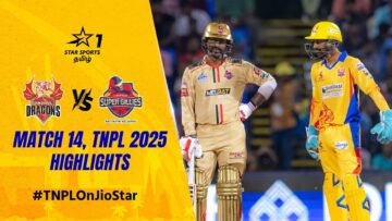 Chepauk Super Gillies-ன் சிங்கநடை தொடருது! | DD vs CSG | #TNPLOnJioStar