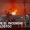 Incendio devastador en Xalostoc: Llamas iluminan la noche en Ecatepec – Las Noticias