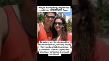 DINGDONG AT KARYLLE NAGHIWALAY DAHIL KAY MARIMAR??? #dingdongdantes #viral #viralvideo #dongyan