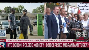 Łódź. Mieszkańcy protestują i mówią ,,NIE” nielegalnej migracji! | Republika