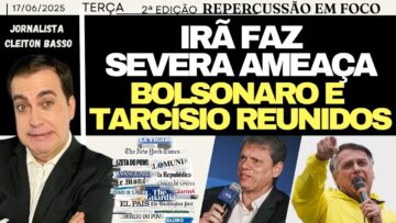 Bomba! NOTÍCIA DE ÚLTIMA HORA! AMEÇA1 BOLSONARO FALA COM TARCÍSIO, “MUDO O BRASIL”, LULA, DEPUTADOS