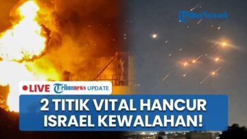 🔴Iran Ngamuk! 2 Titik Vital Israel Dilumat Habis, Zionis Kewalahan Hadapi Rudal Canggih Iran