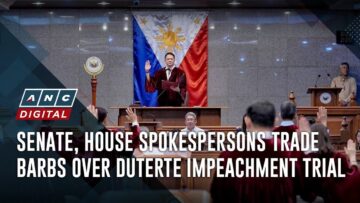 Senate, House spokespersons trade barbs over Duterte impeachment trial | ANC