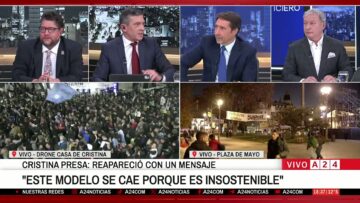 📺EL PASE ENTRE ROSSI Y FEINMANN: “CRISTINA TUVO SU 18 DE JUNIO, COMO PERÓN EL DÍA DE LA LEALTAD”
