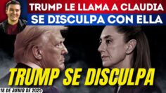 #SinMáscaras | TRUMP PIDE A CLAUDIA REUNIRSE EN LA CASA BLANCA: ANALIZAN FUTURA REUNIÓN