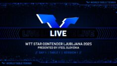 LIVE! | T1 | Day 1 | WTT Star Contender Ljubljana 2025 Presented by I Feel Slovenia | Session 1