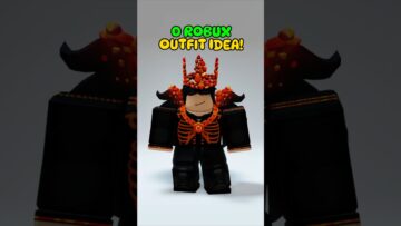 0 Robux Outfit Idea! Free Items *No LIMITED UGC* #roblox #shorts