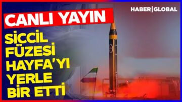 CANLI | İran İsrail’i Siccil Füzesi ile Vurdu! Hayda Onlarca Metrelik Dumanlar Yükseldi