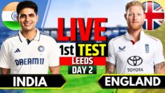 India vs England, 1st Test, Day 2 | Live Cricket Match Today | IND vs ENG Live | 2nd Session