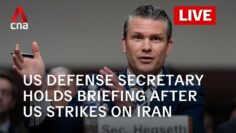 [LIVE] US Defense Secretary Pete Hegseth holds briefing on US strike on Iran