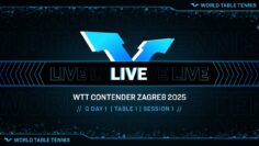 LIVE! | T1 | Q. Day 1 | WTT Contender Zagreb 2025 | Session 1