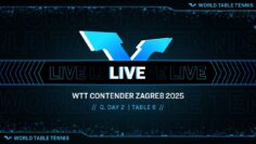 LIVE! | T6 | Q. Day 2 | WTT Contender Zagreb 2025