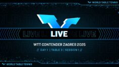 LIVE! | T3 | Day 1 | WTT Contender Zagreb 2025 | Session 1